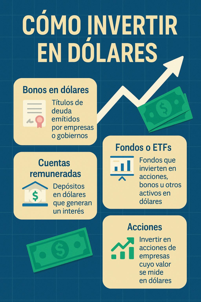 Cómo invertir en dólares