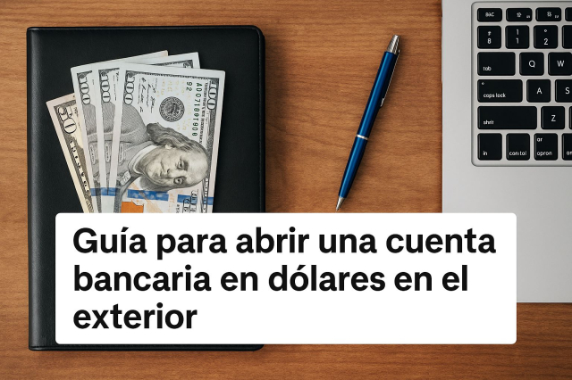 Guía para abrir una cuenta bancaria en dólares en el exterior