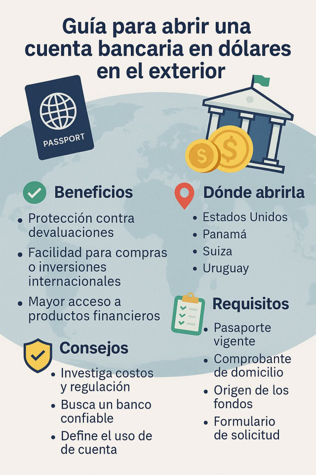 Cuenta bancaria en dólares