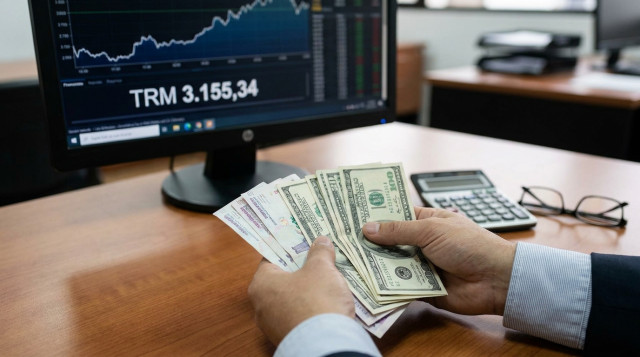 TRM hoy en Colombia: $3.155,34 — qué revisar antes de cambiar
